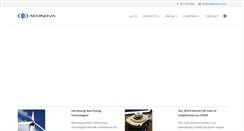 Desktop Screenshot of aeonova.com